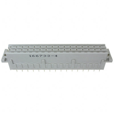 166733-4 by TE Connectivity AMP Connectors - CONNECTOR DIN RCPT 48POS PNL MNT GOLD