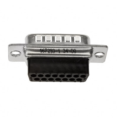 167293-1 by TE Connectivity AMP Connectors - CONNECTOR D-SUB HOUSING PLUG 15POS