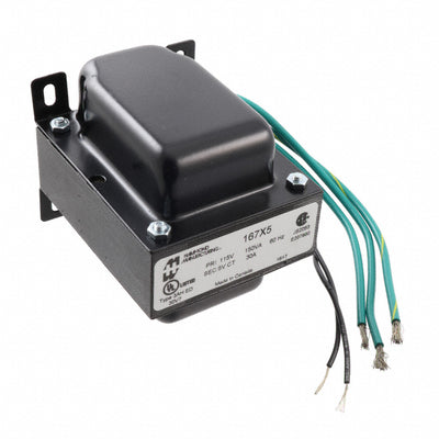 167X5 by Hammond Manufacturing - PWR XFMR LAMINATED 150VA CHAS MT