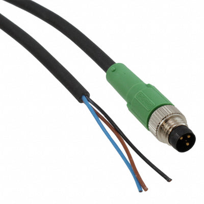1681677 by Phoenix Contact - CABLE 3POS MALE TO WIRE 9.84