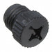 1682540 by Phoenix Contact - CONNECTOR SCREW PLUG M8 BLACK