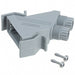 1688052 by Phoenix Contact - CONNECTOR BACKSHELL 15POS 45DEG GRAY