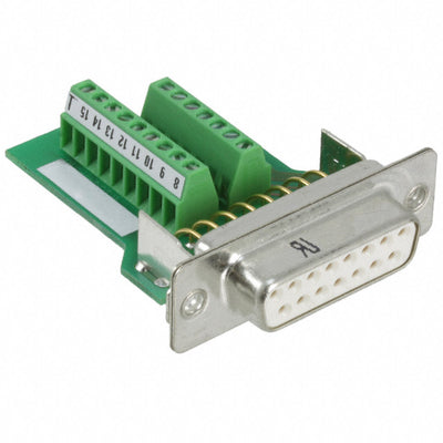 1688094 by Phoenix Contact - CONNECTOR D-SUB RCPT 15POS TERM BLK