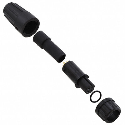 16882-4SG-522 by Conxall/Switchcraft - CONNECTOR PLUG FMALE 4P GOLD SLDR CUP