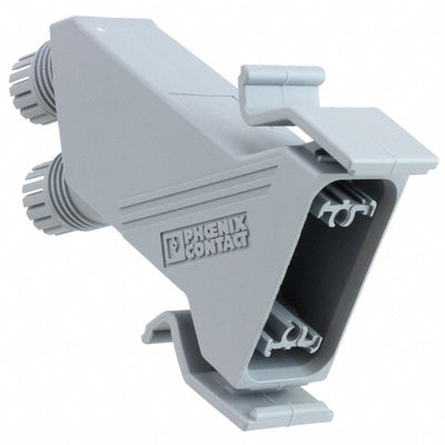 1688353 by Phoenix Contact - CONNECTOR BACKSHELL 9POS 45DEG GRAY