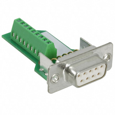 1688395 by Phoenix Contact - CONNECTOR D-SUB RCPT 9POS TERM BLK