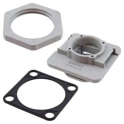 1689844 by Phoenix Contact - MOD FRAME 1PORT GRAY