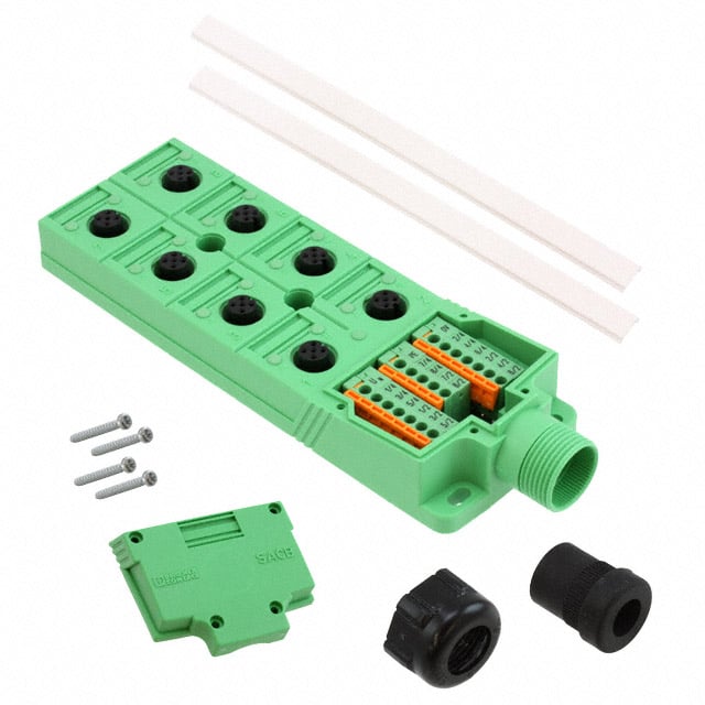 1695197 by Phoenix Contact - SENSOR ACTUATOR BOX 8SLOT 5POS