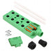 1695197 by Phoenix Contact - SENSOR ACTUATOR BOX 8SLOT 5POS