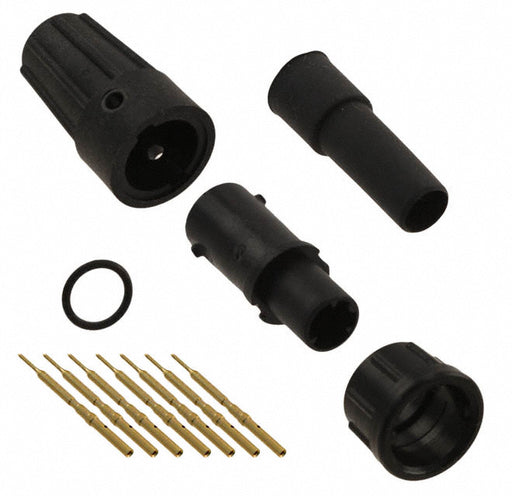 16980-7PG-522 by Conxall/Switchcraft - CONNECTOR PLUG MALE 7POS GOLD CRIMP
