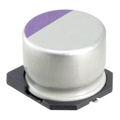 16SVP150M by Panasonic Electronic Components - ALUMIN CAP POLY 150UF 20% 16V SMD