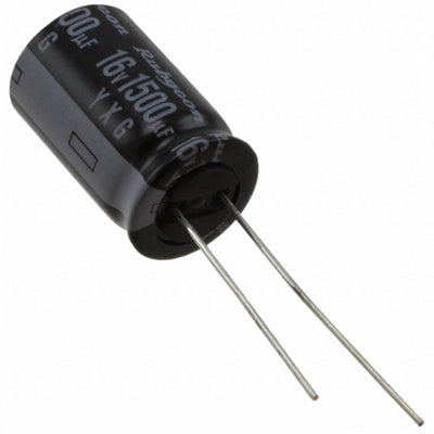 16YXG1500M12.5X20 by Rubycon - ALUMIN CAP 1500UF 20% 16V RADIAL