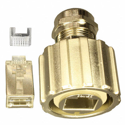 17-10013 by Conec - CONNECTOR MOD PLUG 8P8C SHIELDED