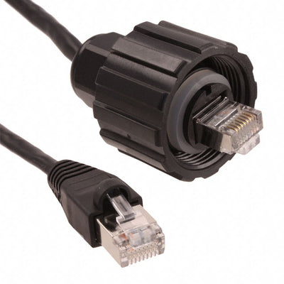 17-100574 by Conec - CABLE MOD 8P8C PLUG-PLUG 6.56