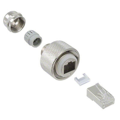 17-100944 by Conec - CONNECTOR MOD PLUG 8P8C SHIELDED