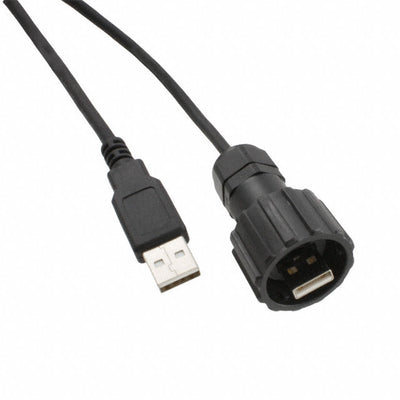 17-200231 by Conec - CABLE USB2.0 A PLUG-A PLUG W/COUPL
