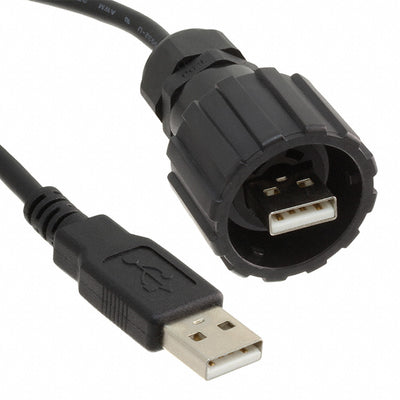 17-200241 by Conec - CABLE USB2.0 A PLUG-A PLUG W/COUPL