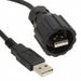17-200241 by Conec - CABLE USB2.0 A PLUG-A PLUG W/COUPL