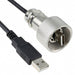 17-200371 by Conec - CABLE USB2.0 A PLUG-A PLUG W/COUPL