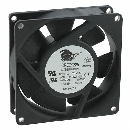 17000541A by Comair Rotron - FAN AXIAL 92X25MM CR9225EC-4000