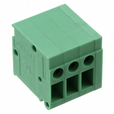 1700121 by Phoenix Contact - TERM BLK 3POS SIDE ENTRY 5MM PCB