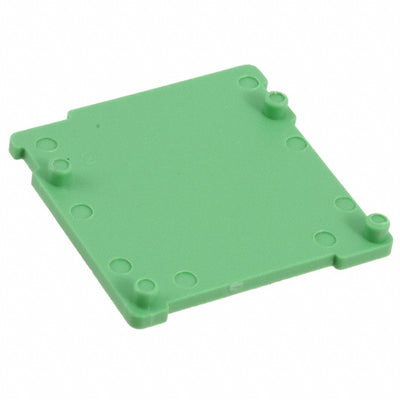 1703076 by Phoenix Contact - CONNECTOR TERM BLK END PLATE GREEN