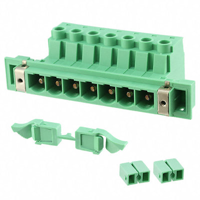 1703506 by Phoenix Contact - TERM BLK HEADER 7POS GREEN