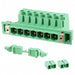 1703506 by Phoenix Contact - TERM BLK HEADER 7POS GREEN
