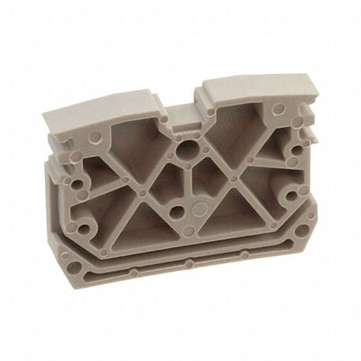 1704750000 by Weidmuller - CONNECTOR TERM BLK END PLATE RAIL BG