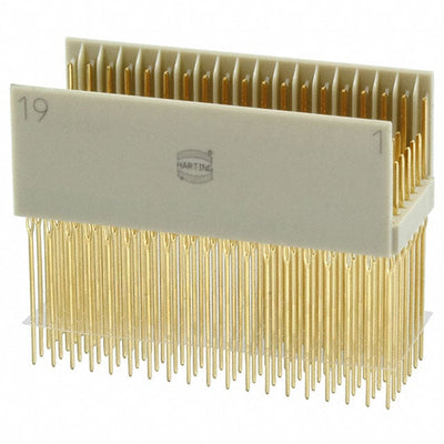 17051331602 by HARTING - CONNECTOR HEADER 133POS 2MM PRESS-FIT