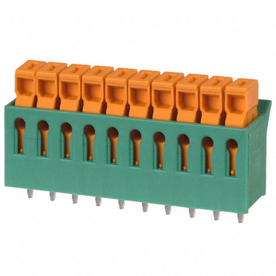 1706251 by Phoenix Contact - TERM BLK 10P SIDE ENT 3.81MM PCB