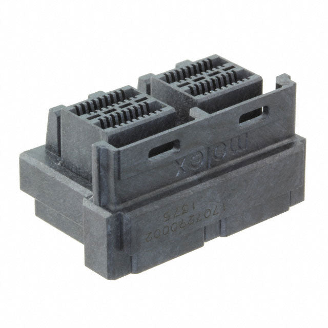 1707290002 by Molex - CONNECTOR RECPT 1X2 72P PRESS-FIT PCB