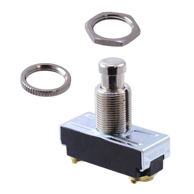 170 by Carling Technologies - PUSH SWITCH SPST-NC 15A 125V