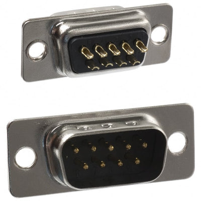 171-009-103L001 by NorComp Inc. - CONNECTOR D-SUB PLUG 9POS PNL MNT