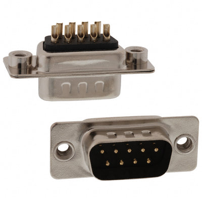 171-009-103L011 by NorComp Inc. - CONNECTOR D-SUB PLUG 9POS PNL MNT
