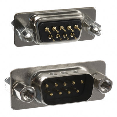 171-009-113R911 by NorComp Inc. - CONNECTOR D-SUB PLUG 9P PNL MNT SLDR