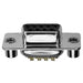171-009-202L021 by NorComp Inc. - CONNECTOR D-SUB RCPT 9POS PNL MNT