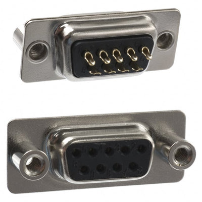 171-009-203L031 by NorComp Inc. - CONNECTOR D-SUB RCPT 9POS PNL MNT