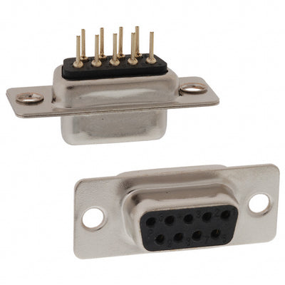 171-009-213R001 by NorComp Inc. - CONNECTOR D-SUB RCPT 9P PNL MNT SLDR