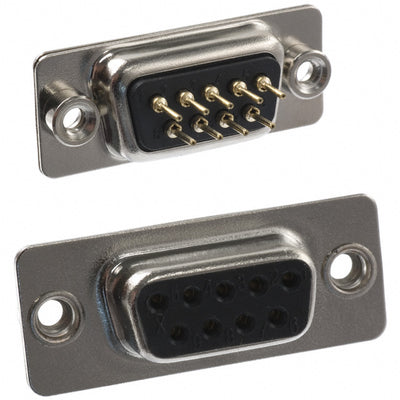 171-009-213R011 by NorComp Inc. - CONNECTOR D-SUB RCPT 9P PNL MNT SLDR
