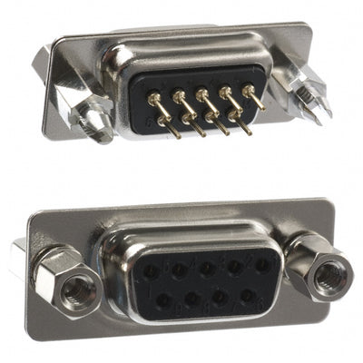 171-009-213R911 by NorComp Inc. - CONNECTOR D-SUB RCPT 9P PNL MNT SLDR