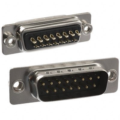 171-015-103L011 by NorComp Inc. - CONNECTOR D-SUB PLUG 15POS PNL MNT