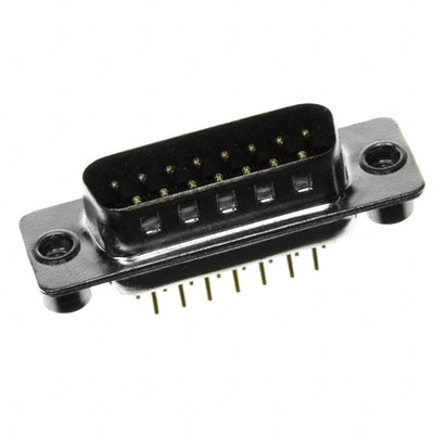 171-015-112-021 by NorComp Inc. - CONNECTOR D-SUB PLUG 15P PNL MNT SLDR