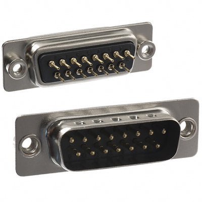 171-015-113R011 by NorComp Inc. - CONNECTOR D-SUB PLUG 15P PNL MNT SLDR