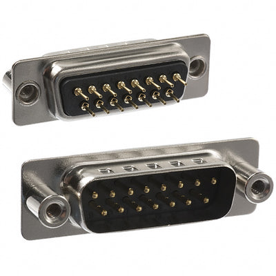 171-015-113R031 by NorComp Inc. - CONNECTOR D-SUB PLUG 15P PNL MNT SLDR