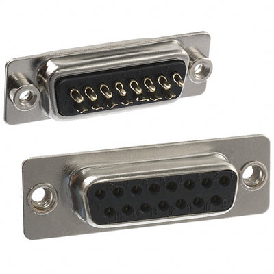171-015-203L011 by NorComp Inc. - CONNECTOR D-SUB RCPT 15POS PNL MNT