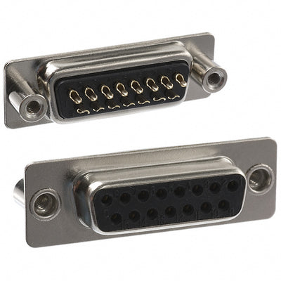 171-015-203L021 by NorComp Inc. - CONNECTOR D-SUB RCPT 15POS PNL MNT