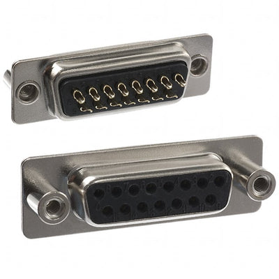 171-015-203L031 by NorComp Inc. - CONNECTOR D-SUB RCPT 15POS PNL MNT