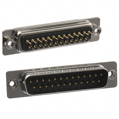 171-025-113R011 by NorComp Inc. - CONNECTOR D-SUB PLUG 25P PNL MNT SLDR