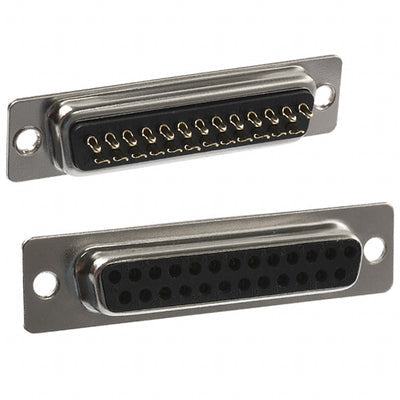 171-025-203L001 by NorComp Inc. - CONNECTOR D-SUB RCPT 25POS PNL MNT